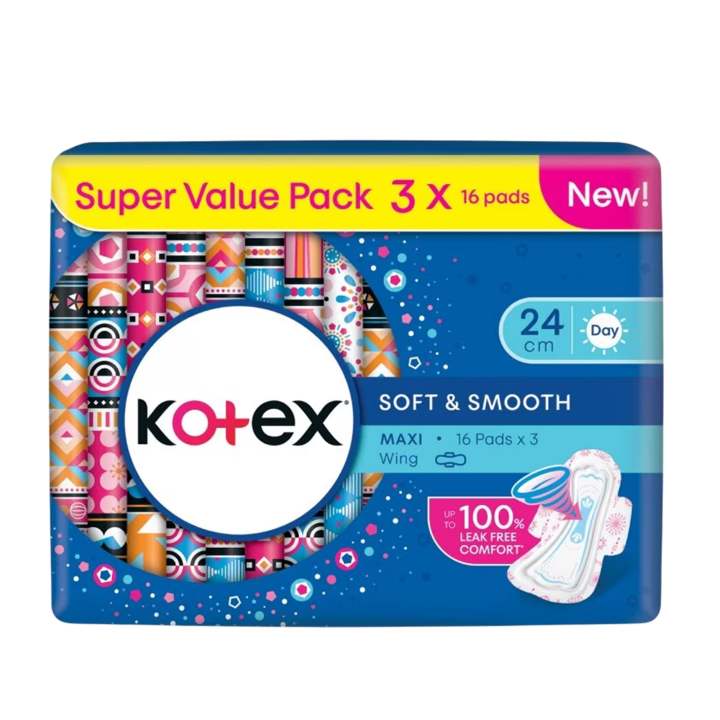 Kotex Soft & Smooth Maxi - With Wing